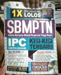 Image of SBMPTN IPC SAINTEK-SOSHUM