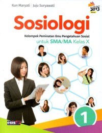 Image of Sosiologi ; untuk SMA/MA Kelas X